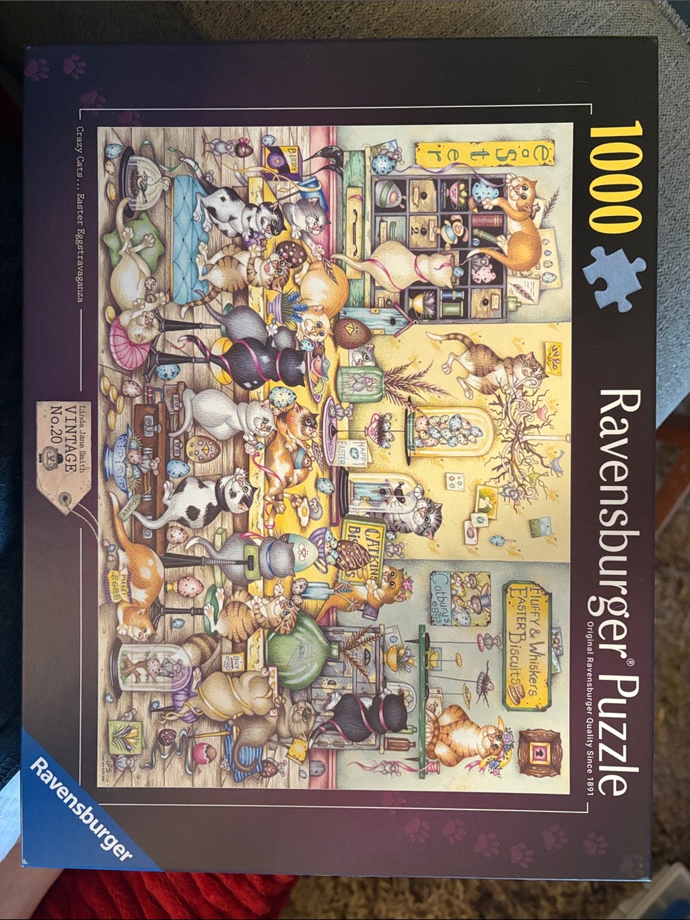 Ravensburger Cat Shop Puzzle - Brown, Yellow & Multi